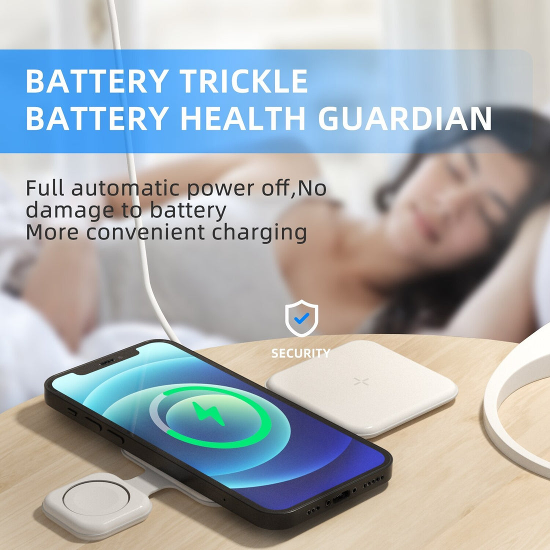 Magnetic Foldable Wireless Charger Charging Station Multi-device Folding Cell Phone Wireless Charger Gadgets